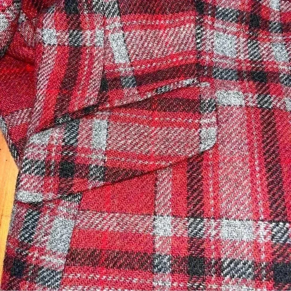 Talbots 100% Wool Blazer plaid, lined, single button closure, buisness wear - Picture 4 of 10